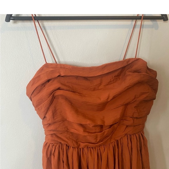 Anthropologie The Lorelei Ruched Bodice Midi Dress - Picture 8 of 9